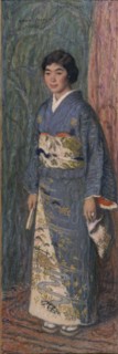 Portrait of a Japanese Woman (Mrs. Kuroki), 1922. Artist: Aman-Jean, Edmond François (1858-1936)