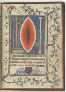 Wound of Christ (from the Psalter and Prayer book of Bonne de Luxembourg), ca 1345. Artist: Anonymous master