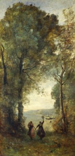 Reminiscence of the Beach of Naples, 1871-1872. Artist: Corot, Jean-Baptiste Camille (1796-1875)