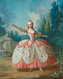 Portrait of Barbara Campanini (1721-1799), known as La Barbarina, 1721. Artist: Delaroche, Jean Philippe (1710-1767)