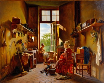 Kitchen Interior. Artist: Drolling, Martin (1752-1817)