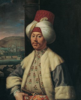 Portrait of An European in Turkish Costume, Second Half of the 18th cen.. Artist: Favray, Antoine de (1706-1791)