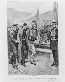 Osman Pasha brought to Skobelev at Plevna, c. 1895. Artist: Ferris, Jean Leon Gerome (1863-1930)