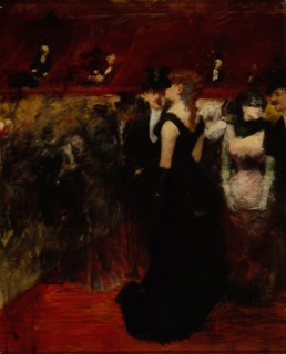 Ball at the Paris Opera. Artist: Forain, Jean-Louis (1852-1931)