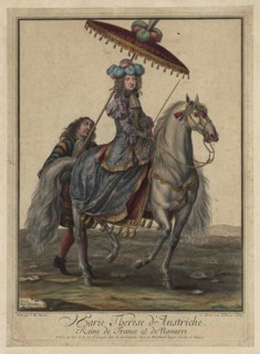 Maria Theresa of Spain (1638-1683), Queen consort of France and Navarre, 1682. Artist: French master