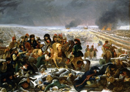 Napoleon on the Battlefield of Eylau, 1807. Artist: Gros, Antoine Jean, Baron (1771-1835)