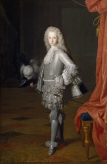 Louis I as Prince of Asturias, 1717. Artist: Houasse, Michel-Ange (1680-1730)