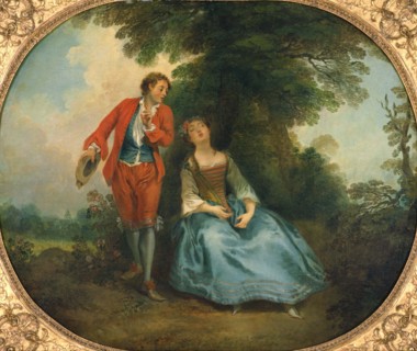 Sleeping Shepherdess, ca 1730. Artist: Lancret, Nicolas (1690-1743)
