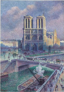 Notre-Dame de Paris, 1900. Artist: Luce, Maximilien (1858-1941)