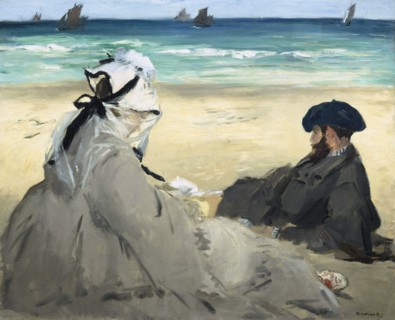On the Beach, 1873. Artist: Manet, Édouard (1832-1883)