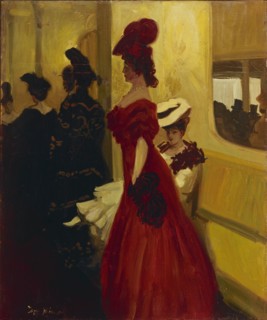 Theatre Box (Spectatress), 1906. Artist: Minartz, Antoine Guillaume (Tony) (1870-1944)