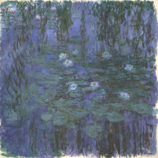 Blue Water Lilies, 1916-1919. Artist: Monet, Claude (1840-1926)