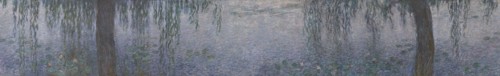 The Water Lilies - Clear Morning with Willows, 1914-1926. Artist: Monet, Claude (1840-1926)
