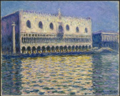 The Doges Palace (Le Palais ducal), 1908. Artist: Monet, Claude (1840-1926)