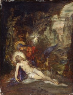 Pietà, c. 1876. Artist: Moreau, Gustave (1826-1898)