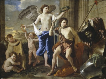 The Triumph of David, 1630. Artist: Poussin, Nicolas (1594-1665)