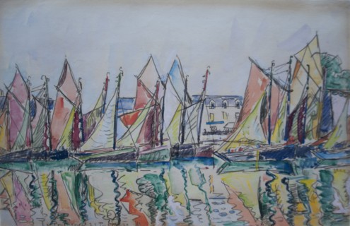 Le Pouliguen, 1929. Artist: Signac, Paul (1863-1935)