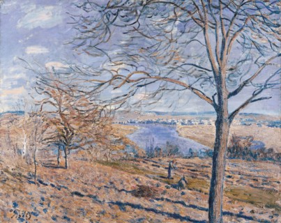 Banks of the Loing - Autumn Effect, 1881. Artist: Sisley, Alfred (1839-1899)