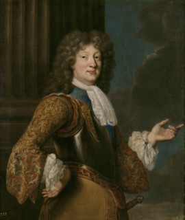 Portrait of Louis, Grand Dauphin of France. Artist: Troy, François, de (1645-1730)