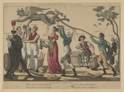 Le grand Diable d'argent, patron de la finance, Early 19th cen.. Artist: Anonymous