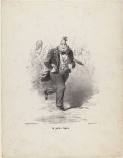La Poire Tapée, ca 1848. Artist: Anonymous