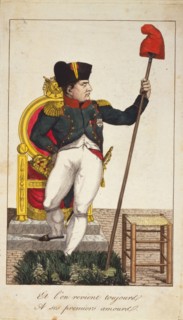 Et l'on revient toujours A ses premiers amours (We always go back to our first loves), 1815. Artist: Anonymous
