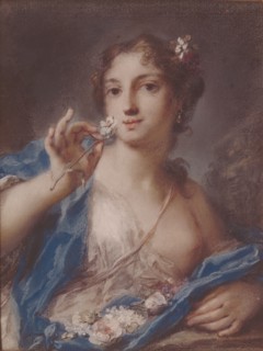 Spring, 1720s. Artist: Carriera, Rosalba Giovanna (1657-1757)