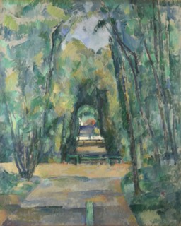 Avenue at Chantilly, 1888. Artist: Cézanne, Paul (1839-1906)