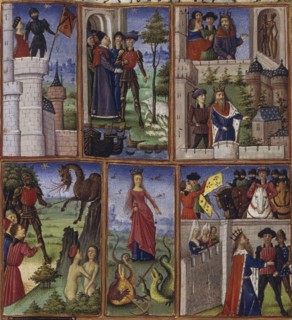 Illustration for the Epic The Aeneid by Virgil, 1450-1499. Artist: Coëtivy Master (active c. 1450-1485)