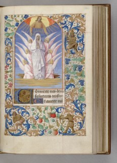 The Assumption of the Virgin (Book of Hours), 1450-1499. Artist: Fouquet, Jean (workshop)