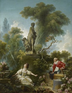 The Progress of Love: The Meeting, ca 1773. Artist: Fragonard, Jean Honoré (1732-1806)