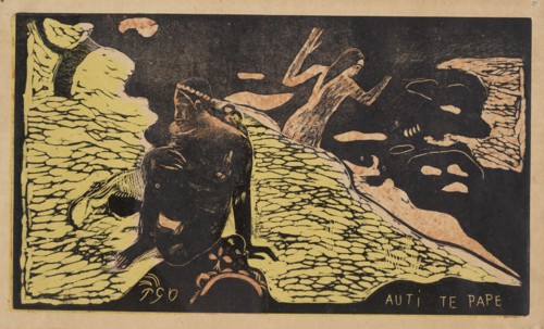 Auti Te Pape (Women at the River) From the Series Noa Noa, 1893-1894. Artist: Gauguin, Paul Eugéne Henri (1848-1903)