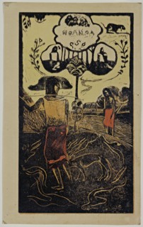Noa Noa (Fragrance) From the Series Noa Noa, 1893-1894. Artist: Gauguin, Paul Eugéne Henri (1848-1903)
