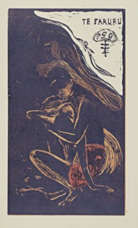 Te Faruru (Here We Make Love) From the Series Noa Noa, 1893-1894. Artist: Gauguin, Paul Eugéne Henri (1848-1903)