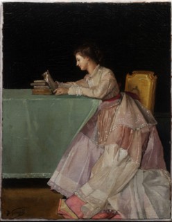 Seated Woman. Artist: Goupil, Jules Adolphe (1839-1883)