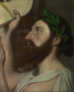 Pindar and Ictinus, Between 1830 and 1867. Artist: Ingres, Jean Auguste Dominique (1780-1867)
