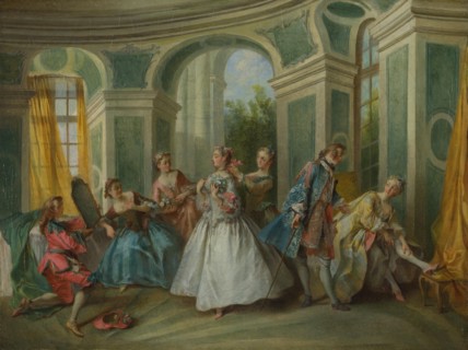 The Four Ages of Man: Youth, ca 1735. Artist: Lancret, Nicolas (1690-1743)