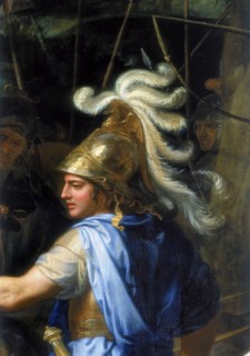 Alexander the Great (Alexander and Porus, Detail), 1673. Artist: Le Brun, Charles (1619-1690)