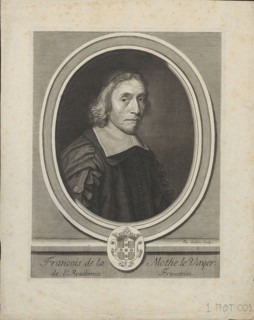 Portrait of François de La Mothe le Vayer (1588-1672), ca. 1695. Artist: Lubin, Jacques (1637-?)