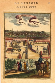 Moscow, 1683. Artist: Mallet, Alain Manesson (1630-1706)