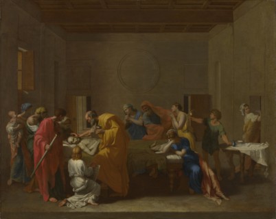 Seven Sacraments: Extreme Unction, ca 1637-1640. Artist: Poussin, Nicolas (1594-1665)
