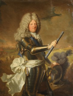Louis de France, Dauphin (1661-1711), known as the Grand Dauphin, 1688. Artist: Rigaud, Hyacinthe François Honoré (1659-1743)