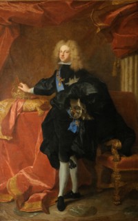 Philip V, King of Spain (1683-1746), 1701. Artist: Rigaud, Hyacinthe François Honoré (1659-1743)