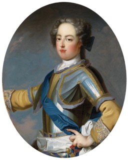 Portrait of the King Louis XV (1710-1774), 1720s. Artist: Van Loo, Jean Baptiste (1684-1745)