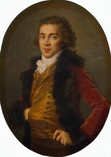 Portrait of Prince Grigory Alexandrovich Stroganov (1770-1857), 1793. Artist: Vigée-Lebrun, Marie Louise Elisabeth (1755-1842)