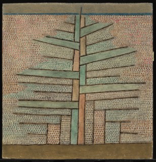 Pine tree, 1932. Artist: Klee, Paul (1879-1940)