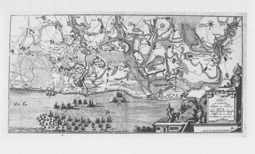 The capture of the Prussian fortress of Kolberg on 16 December 1761, 1761. Artist: Anonymous master
