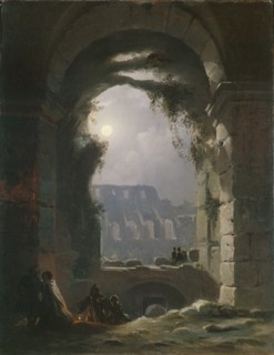 The Colosseum In the Night, Early 1830s. Artist: Carus, Carl Gustav (1789-1869)