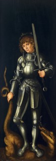 Saint George, ca 1514. Artist: Cranach, Lucas, the Elder (1472-1553)