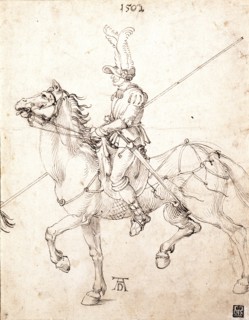 Lancer on Horseback, 1502. Artist: Dürer, Albrecht (1471-1528)